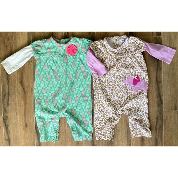 Carter's Infant Girl One Piece Outfit 3-6 Months - Picture 1 of 5